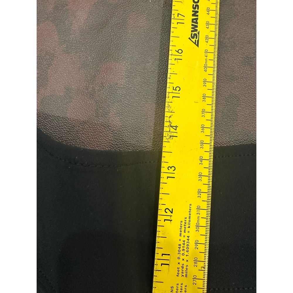 Athleta Brooklyn Wide Leg Crop Pants Black W 10 Side Zip High Rise Seam Front - Picture 9 of 10